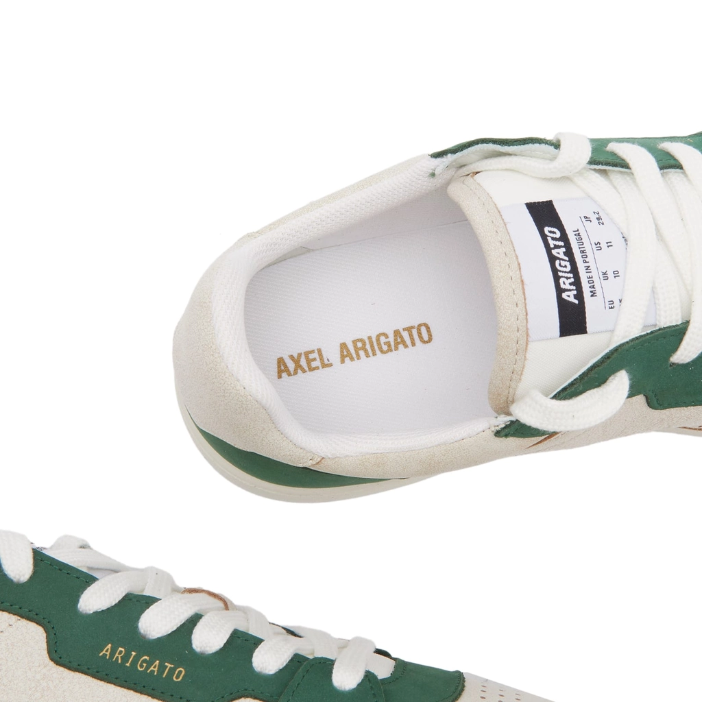 Axel Arigato Men's Dice Lo Sneaker White/Kale Green